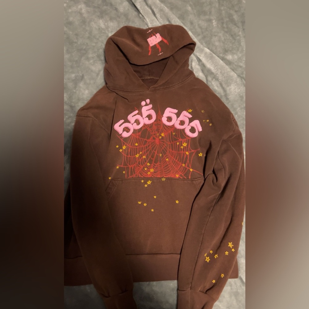 sp5der hoodie authentic